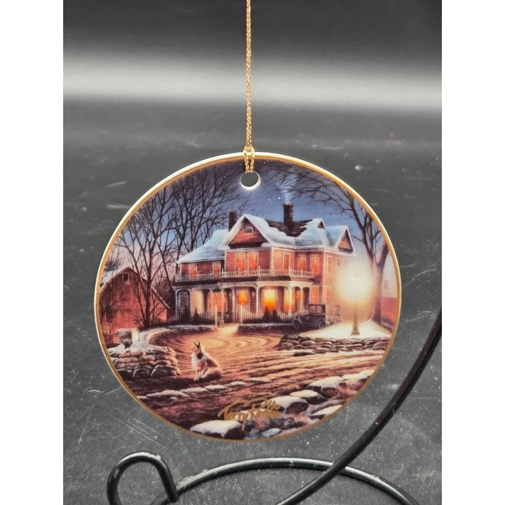 VINTAGE TERRY REDLIN LIGHTS OF HOME THE HADLEY COLLECTION CHRISTMAS ORNAMENT